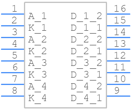 AQS221N2SZ - Panasonic - PCB symbol