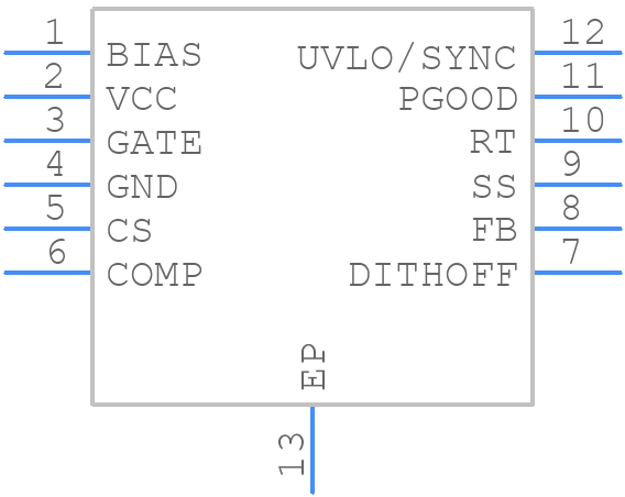 LM51561QDSSRQ1 - Texas Instruments - PCB symbol