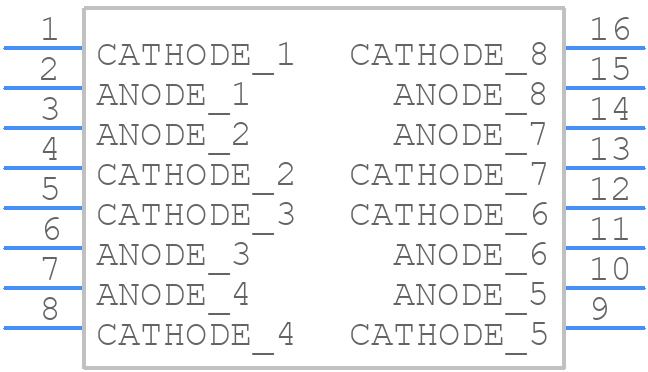 SSB-LX2685IW - Lumex - PCB symbol