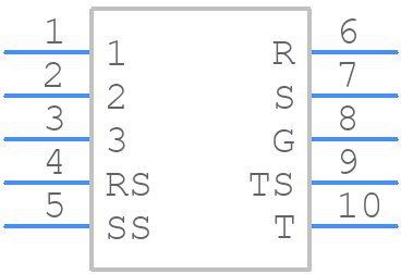 NCJ9FI-V - Neutrik - PCB symbol