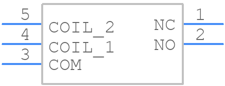 OUAZ-SS109L.900 - TE Connectivity - PCB symbol