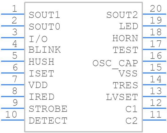 A5303SLE-T - Allegro Microsystems - PCB symbol