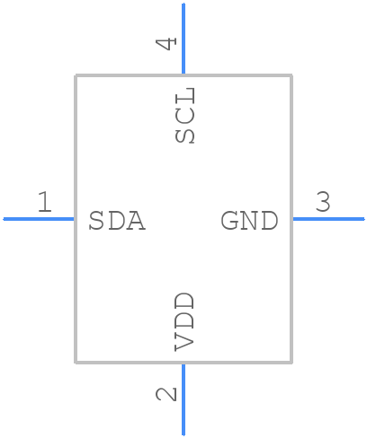 MLX90640ESF-BAA-000-SP - Melexis - PCB symbol