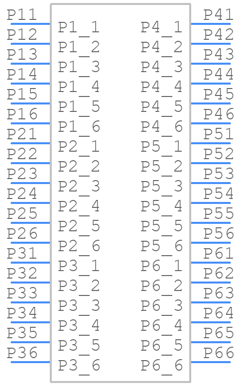 MPS-06-7.70-03-L-V - SAMTEC - PCB symbol