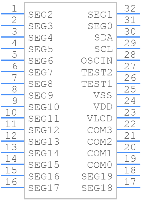 BU91796FS-ME2 - ROHM Semiconductor - PCB symbol