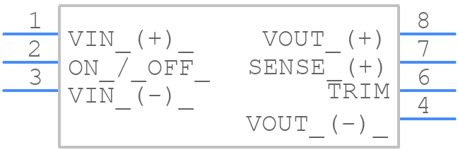 i7C4W012A050V-0F1-R - TDK Lambda - PCB symbol