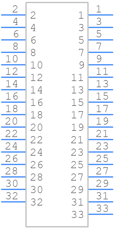 78119-3310 - Molex - PCB symbol