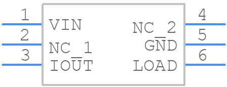 FAN4010IL6X_F113 - onsemi - PCB symbol
