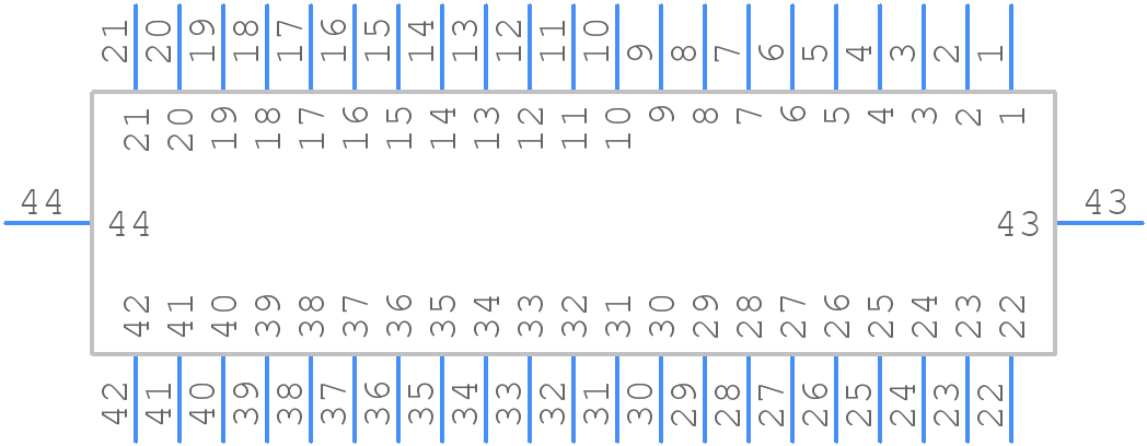 M80-5404222 - Harwin - PCB symbol