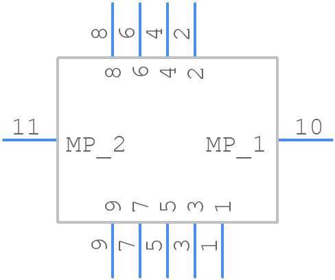 M40-6200946R - Harwin - PCB symbol