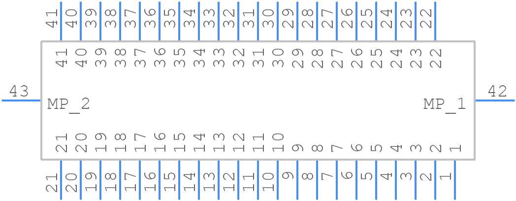 M40-6204146R - Harwin - PCB symbol