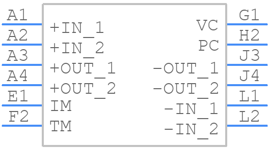 VTM48EH060T020A00 - VICOR - PCB symbol