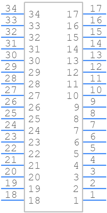 M80-5413405 - Harwin - PCB symbol