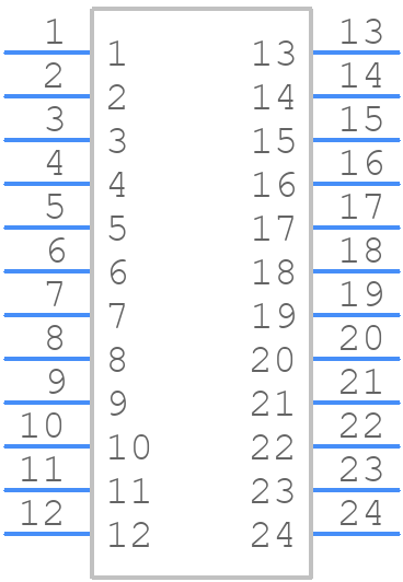 M80-5012442 - Harwin - PCB symbol