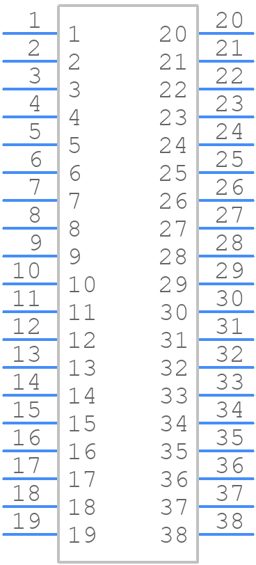 M80-5133805P - Harwin - PCB symbol