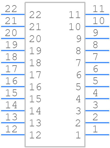 M80-5302205 - Harwin - PCB symbol