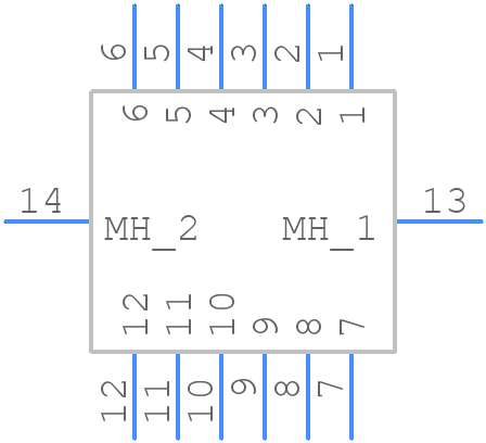 M80-5L11205MD - Harwin - PCB symbol