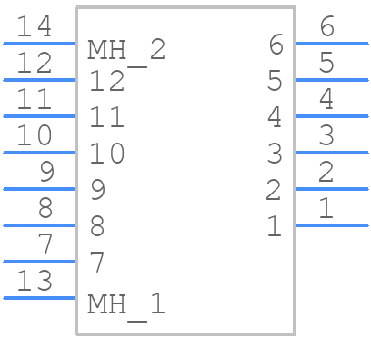 M80-5S21205MD - Harwin - PCB symbol