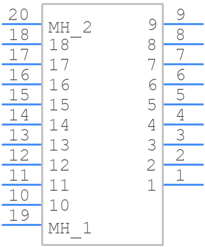 M80-5S21805MD - Harwin - PCB symbol