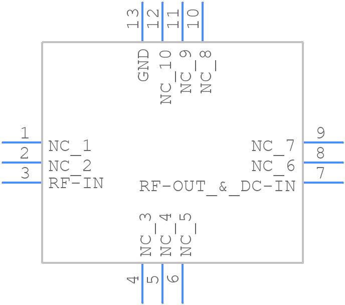 LHA-23LN+ - Mini-Circuits - PCB symbol
