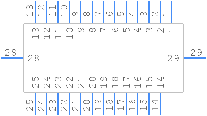 09553566620741 - HARTING - PCB symbol