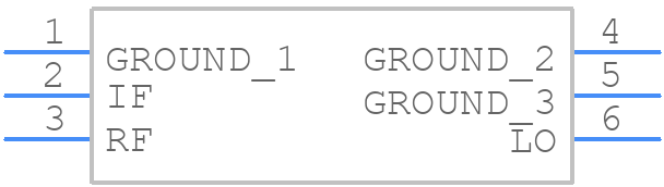 ADE-2+ - Mini-Circuits - PCB symbol