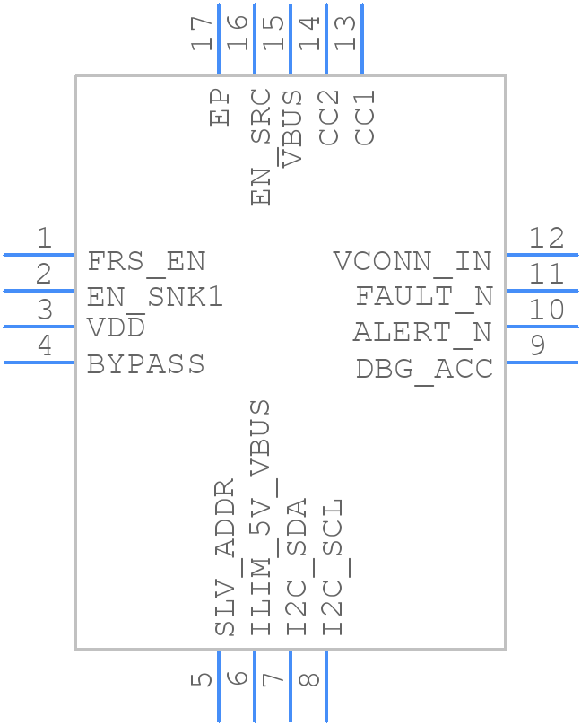 PTN5110NDHQZ - NXP - PCB symbol