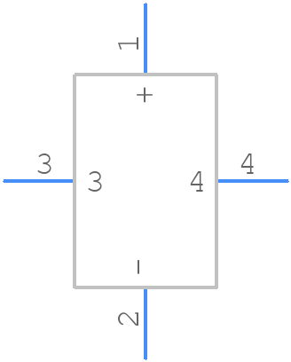 ALF70C432EL200 - KEMET - PCB symbol