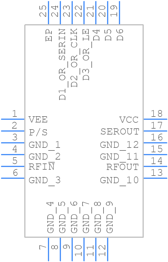 MAPS-010165-001SMB - MACOM - PCB symbol