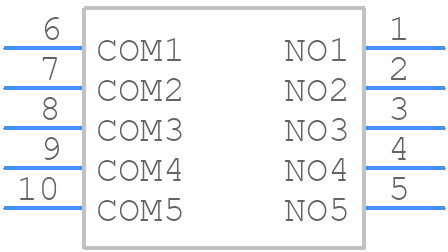 206-5 - CTS - PCB symbol