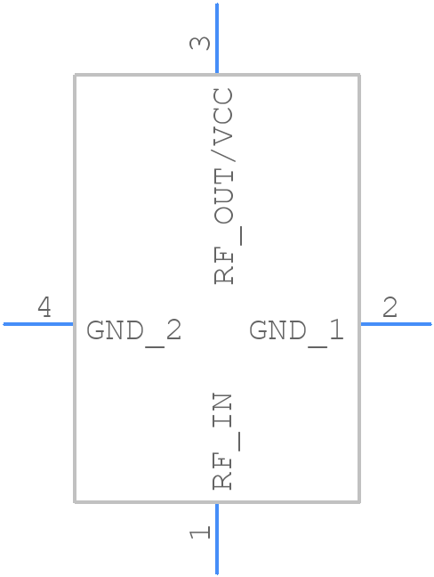 SNA-586 - Sirenza Microdevices - PCB symbol