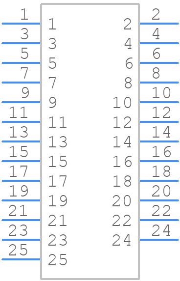 504754-2520 - Molex - PCB symbol
