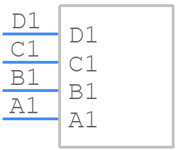 M80-4000000F2-04-321-00-000 - Harwin - PCB symbol