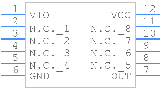 SG-3030LC 32.7680KB3: PURE SN - Epson Timing - PCB symbol