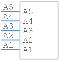 M80-5000000MC-05-331-00-000 - Harwin - PCB symbol