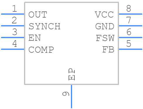 L7980A - STMicroelectronics - PCB symbol