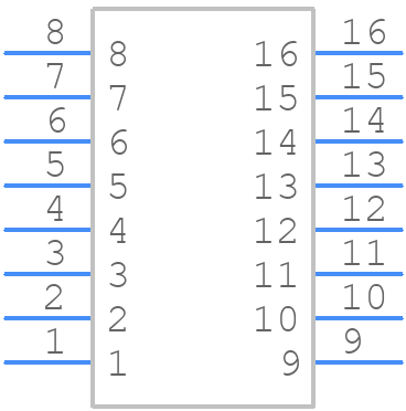 M80-8501645 - Harwin - PCB symbol