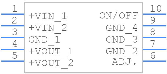 TSR0.5-2450SM - Traco Power - PCB symbol