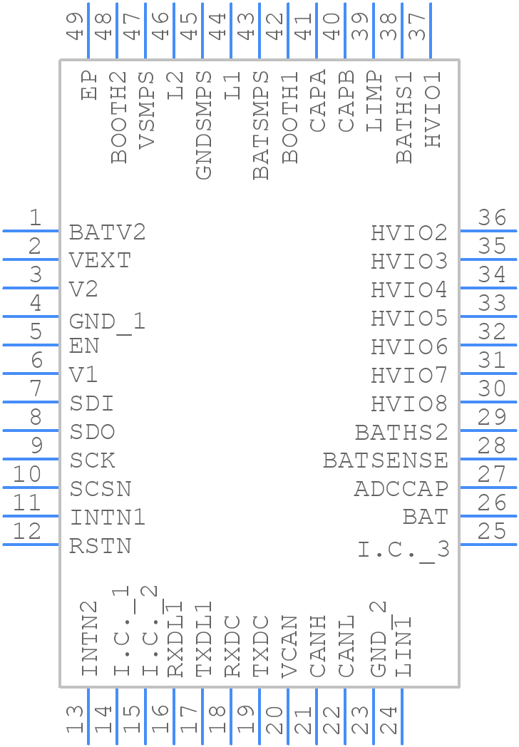 UJA1131HW/3V3Y - NXP - PCB symbol