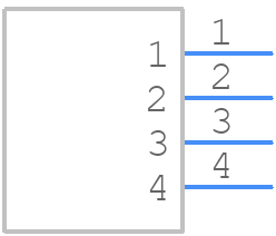 0530470410 - Molex - PCB symbol