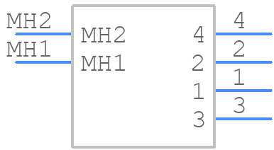 2106111-6 - TE Connectivity - PCB symbol