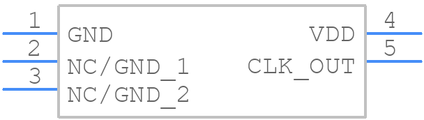 SIT1630AI-S4-DCC-32.768G - SiTime - PCB symbol