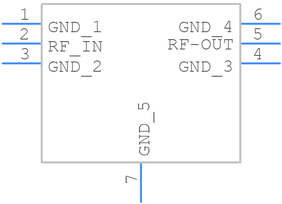 YAT-0A+ - Mini-Circuits - PCB symbol