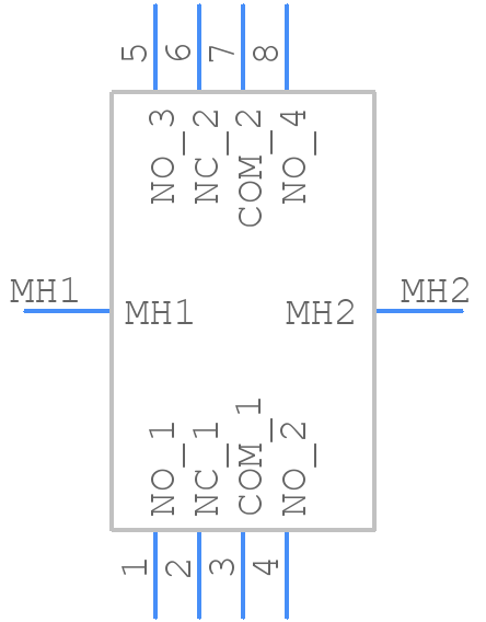 SSAA120700 - ALPS Electric - PCB symbol