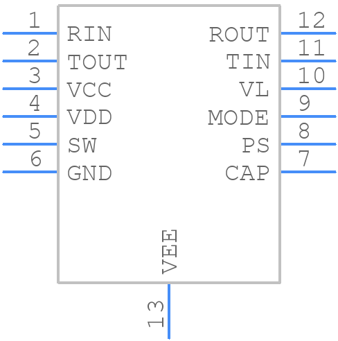 LTC2801IDE#TRPBF - Analog Devices - PCB symbol