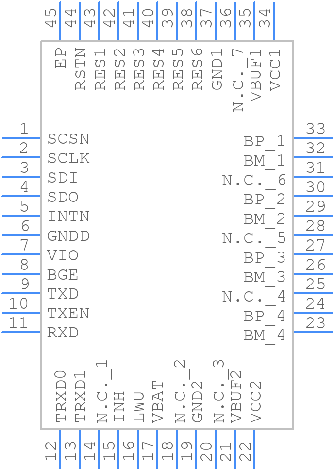 TJA1085HN,118 - NXP - PCB symbol
