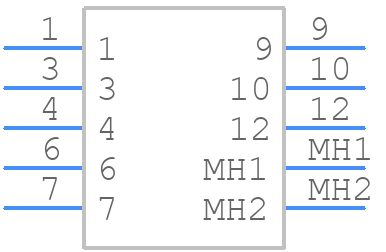 VPP16-620 - Triad Magnetics - PCB symbol