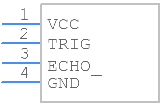 HC-SR04 - ETC - PCB symbol