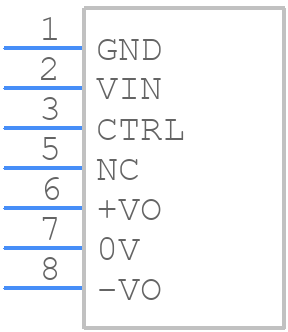 3S8W_4812D1.5RP - Gaptec - PCB symbol