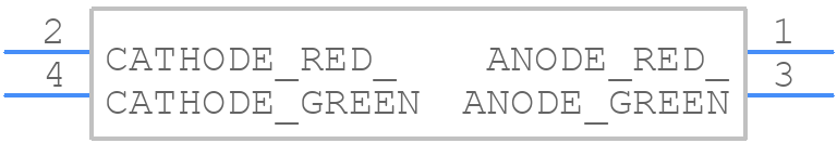 APBD3224ESGC-F01 - Kingbright - PCB symbol